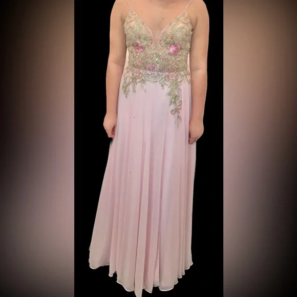 strapless open back dress Jovani 00625 – Mia Bella The Label main image 0